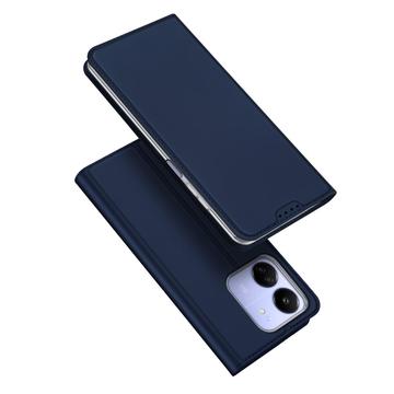 Xiaomi Poco C65/Redmi 13C Dux Ducis Skin Pro Lompakkokotelo - Sininen