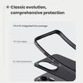 Xiaomi Poco F7 Nillkin Frosted Shield Pro Magnetic Hybridikotelo - Musta