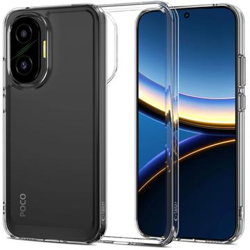 Xiaomi Poco F7 Tech-Protect Flexair Hybridikotelo - Läpinäkyvä