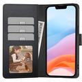 Xiaomi Poco F7 Tech-Protect lompakkokotelo magneetilla ja jalustalla - Musta