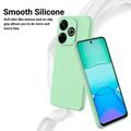 Xiaomi Poco M6 Plus Nestemäinen Silikoni Suojakuori - Vihreä