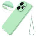 Xiaomi Poco M6 Plus Nestemäinen Silikoni Suojakuori - Vihreä