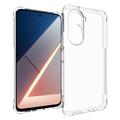 Xiaomi Poco M7 Plus/M7 4G Iskunkestävä silikonikotelo - Läpinäkyvä