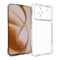 Xiaomi Poco M8 Power Iskunkestävä silikonikotelo - Läpinäkyvä