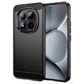 Xiaomi Poco M8 Pro/Redmi Note 15 Pro+ 5G Harjattu TPU Suojakuori - Hiilikuitu