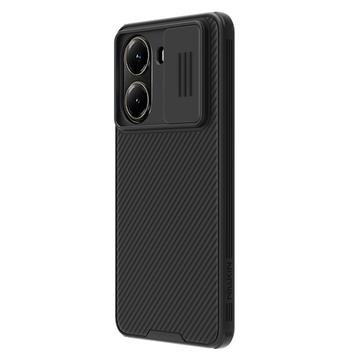 Xiaomi Poco X7 Pro Nillkin CamShield Prop Hybridikotelo - Musta