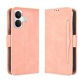 Xiaomi Poco X8 -kortinhaltijan lompakkokotelo - vaaleanpunainen