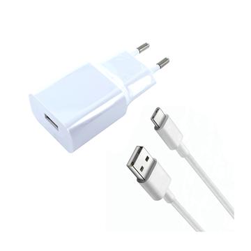 Xiaomi pikalaturi 10W USB-C-kaapelilla MDY-08 - irtotavarana - valkoinen