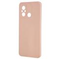 Xiaomi Redmi 12C Anti-Fingerprints Matta TPU Suojakuori - Pinkki