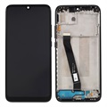 Xiaomi Redmi 7 Etukuori & LCD Näyttö - Musta