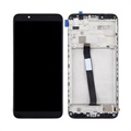 Xiaomi Redmi 7A Etukuori & LCD Näyttö 560610127000 - Musta