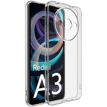 Xiaomi Redmi A3 Imak UX-5 TPU Suojakuori - Läpinäkyvä