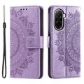 Xiaomi Redmi A5 4G/Poco C71 Mandala Series Lompakkokotelo - Violetti