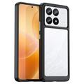 Xiaomi Redmi K70/K70 Pro/Poco F6 Pro Anti-Shock Hybridikotelo - Musta