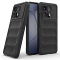 Xiaomi Redmi K70 Ultra Rugged Sarja TPU Suojakuori - Vaaleanharmaa