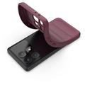 Xiaomi Redmi K70 Ultra Rugged Sarja TPU Suojakuori - Viininpunainen
