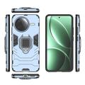 Xiaomi Redmi K80/Poco F7 Pro Hybridikotelo Sormuspidikkeellä - Sininen
