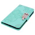 Xiaomi Redmi Note 13 Pöllö strassi lompakko tapauksessa - Syaani
