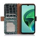 Xiaomi Redmi Note 13 Pro 4G/Poco M6 Pro Crocodile Lompakkomallinen Nahkakotelo kanssa RFID