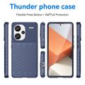 Xiaomi Redmi Note 13 Pro+ Thunder Sarja TPU Suojakuori - Sininen
