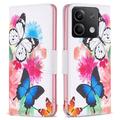 Xiaomi Redmi Note 13 Wonder Series Lompakkokotelo - Perhoset