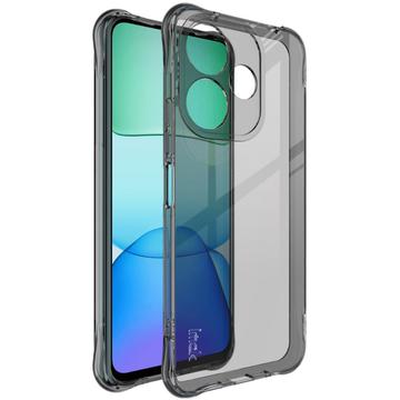Xiaomi Redmi Note 13R/Redmi 13/Poco M6 4G Imak Drop-Proof TPU Suojakuori - Läpinäkyvä Musta