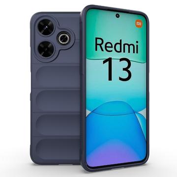 Xiaomi Redmi Note 13R/Redmi 13 5G Rugged TPU Suojakuori - Tummansininen