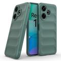 Xiaomi Redmi Note 13R/Redmi 13 5G Rugged TPU Suojakuori - Vihreä