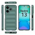 Xiaomi Redmi Note 13R/Redmi 13 5G Rugged TPU Suojakuori - Vihreä