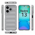 Xiaomi Redmi Note 13R/Redmi 13 5G Rugged TPU Suojakuori - Vaaleanharmaa