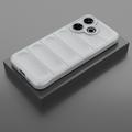 Xiaomi Redmi Note 13R/Redmi 13 5G Rugged TPU Suojakuori - Vaaleanharmaa