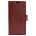 Xiaomi Redmi Note 13R/Poco M6 4G/Redmi 13 5G Lompakkokotelo Magneettisella Sulkijalla - ruskea
