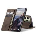 Xiaomi Redmi Note 14 4G Caseme 013 Sarja Lompakkokotelo - Kahvi