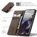 Xiaomi Redmi Note 14 4G Caseme 013 Sarja Lompakkokotelo - Kahvi