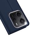 Xiaomi Redmi Note 14 4G Dux Ducis Skin Pro Lompakkokotelo - Sininen