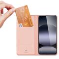 Xiaomi Redmi Note 14 4G Dux Ducis Skin Pro Lompakkokotelo - Pinkki