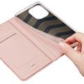 Xiaomi Redmi Note 14 4G Dux Ducis Skin Pro Lompakkokotelo - Pinkki