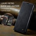 Xiaomi Redmi Note 14 Pro 4G Caseme 013 Sarja Lompakkokotelo - Musta