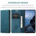 Xiaomi Redmi Note 14 Pro 4G Caseme 013 Sarja Lompakkokotelo - Sininen