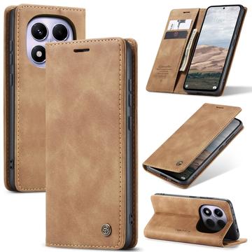 Xiaomi Redmi Note 14 Pro 4G Caseme 013 Sarja Lompakkokotelo - Ruskea