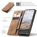 Xiaomi Redmi Note 14 Pro 4G Caseme 013 Sarja Lompakkokotelo - Ruskea