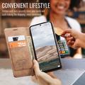 Xiaomi Redmi Note 14 Pro 4G Caseme 013 Sarja Lompakkokotelo - Ruskea