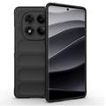 Xiaomi Redmi Note 14 Pro 4G Rugged TPU Suojakuori - Musta