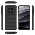 Xiaomi Redmi Note 14 Pro 4G Rugged TPU Suojakuori - Musta