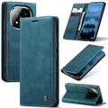 Xiaomi Redmi Note 14 Pro 5G/14 Pro+ 5G/Poco X7 Caseme 013 Sarja Lompakkokotelo - Sininen