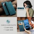 Xiaomi Redmi Note 14 Pro 5G/14 Pro+ 5G/Poco X7 Caseme 013 Sarja Lompakkokotelo - Sininen