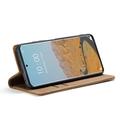 Xiaomi Redmi Note 14 Pro 5G/14 Pro+ 5G/Poco X7 Caseme 013 Sarja Lompakkokotelo - Ruskea