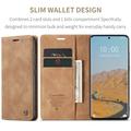 Xiaomi Redmi Note 14 Pro 5G/14 Pro+ 5G/Poco X7 Caseme 013 Sarja Lompakkokotelo - Ruskea