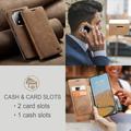 Xiaomi Redmi Note 14 Pro 5G/14 Pro+ 5G/Poco X7 Caseme 013 Sarja Lompakkokotelo - Ruskea