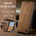 Xiaomi Redmi Note 14 Pro 5G/14 Pro+ 5G/Poco X7 Caseme 013 Sarja Lompakkokotelo - Ruskea